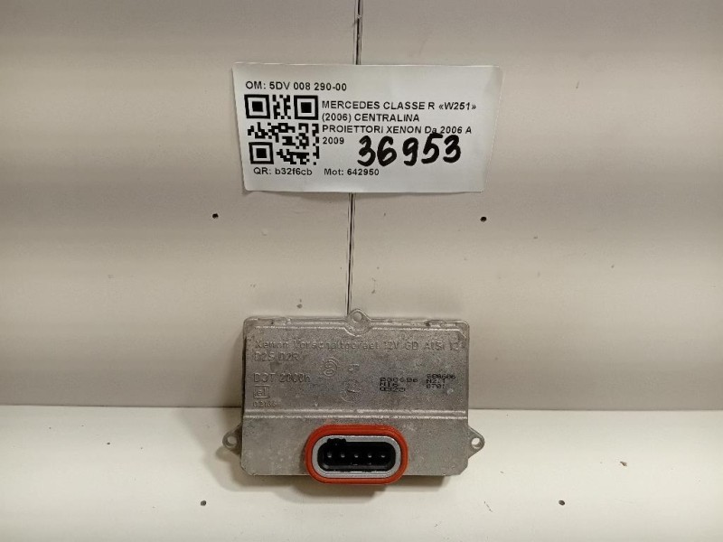 Centralina Proiettori Xenon 5DV 008 290-00 Mercedes Classe R W251 2006