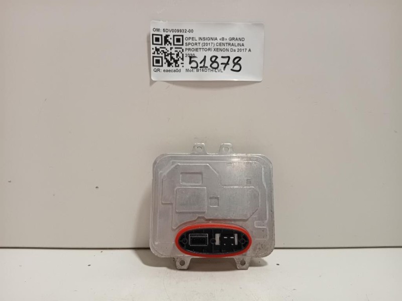 Centralina Proiettori Xenon 5DV009932-00 Opel Insignia B Grand Sport 2017