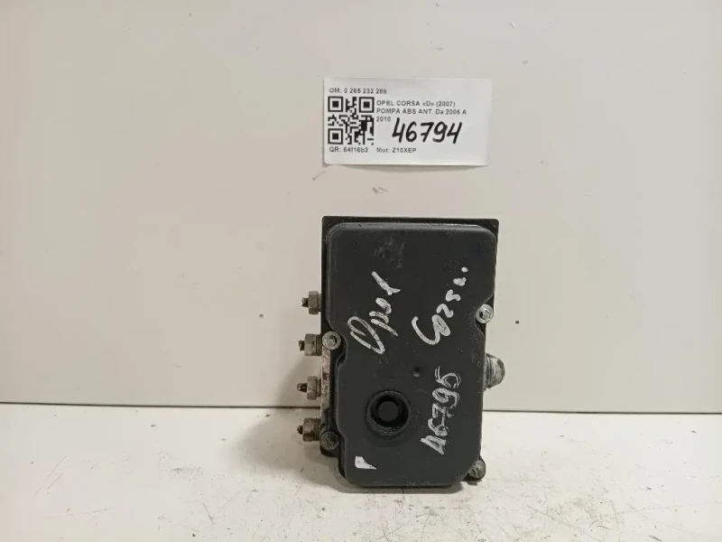 Pompa ABS ANT 0 265 232 288 Opel Corsa D 2007