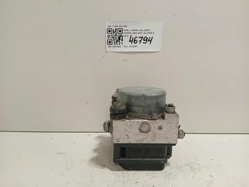 Pompa ABS ANT 0 265 232 288 Opel Corsa D 2007