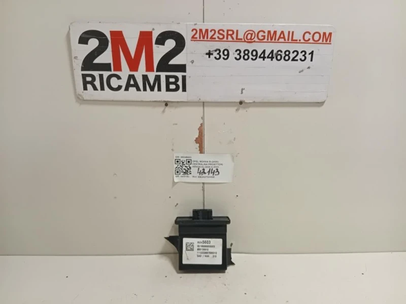 Centralina Proiettori Xenon 95245603 Opel Mokka B 2020