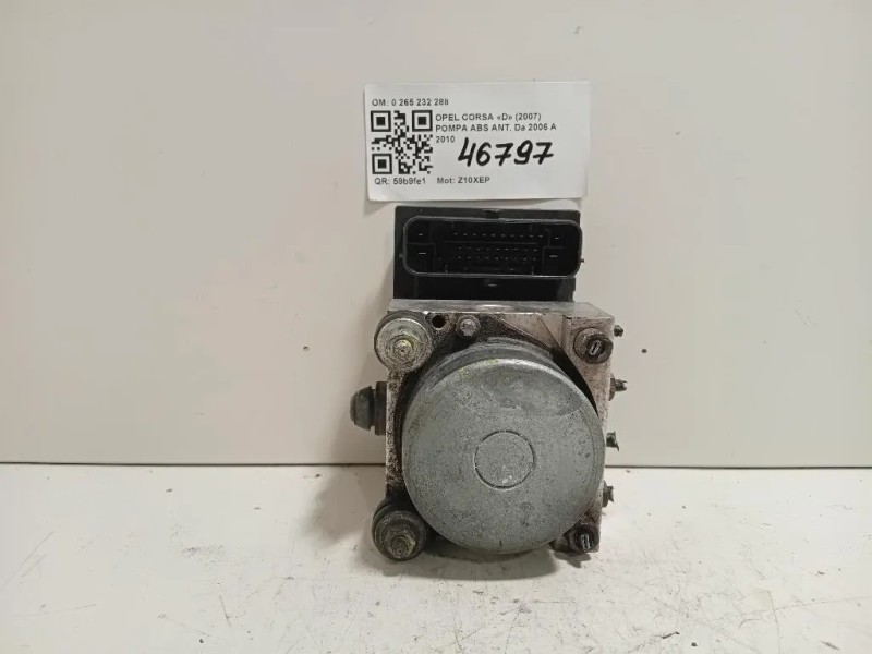 Pompa ABS ANT 0 265 232 288 Opel Corsa D 2007