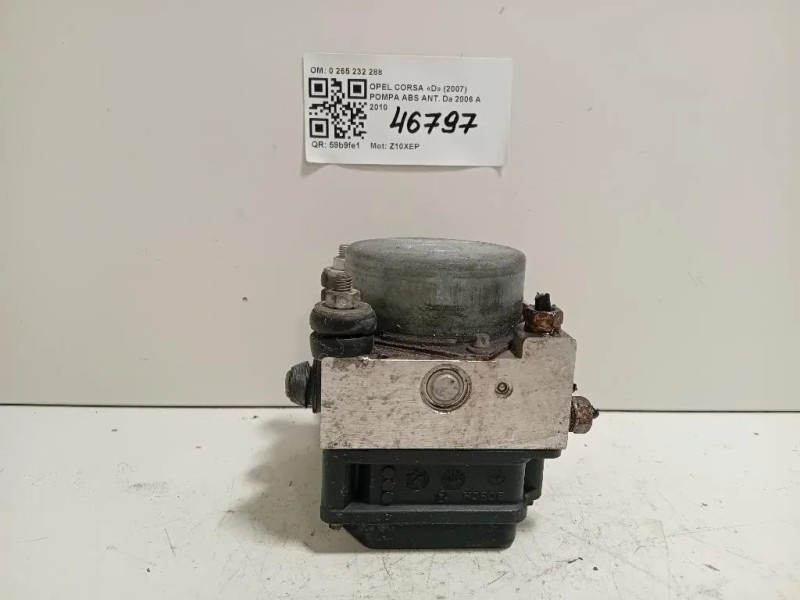 Pompa ABS ANT 0 265 232 288 Opel Corsa D 2007