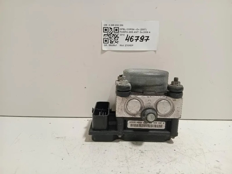 Pompa ABS ANT 0 265 232 288 Opel Corsa D 2007