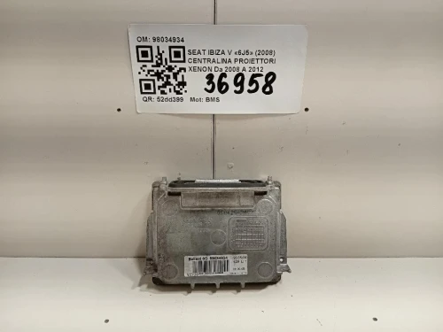 Centralina Proiettori Xenon 98034934 Seat Ibiza V 6J5 2008