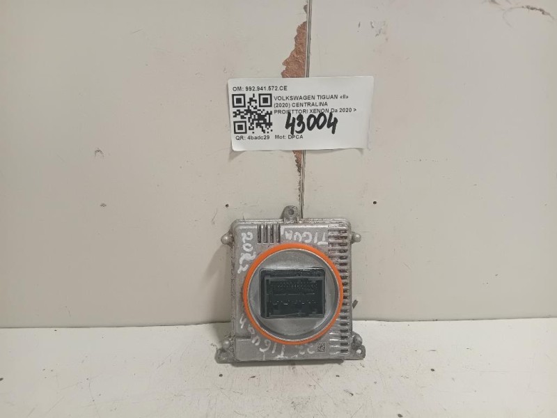 Centralina Proiettori Xenon 992941572CE Volkswagen Tiguan II 2020