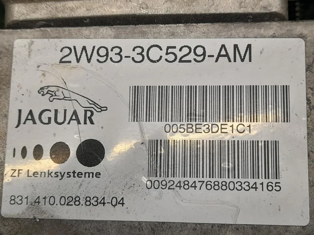 Centralina Regolazione Piantone Sterzo 2W933C529AM Jaguar XF I 2008