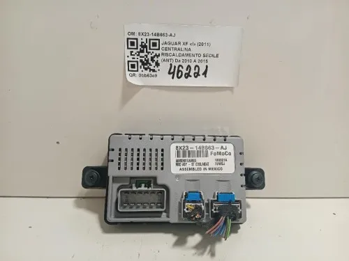 Centralina Riscaldamento Sedile ANT 8X23-14B663-AJ Jaguar XF I 2011