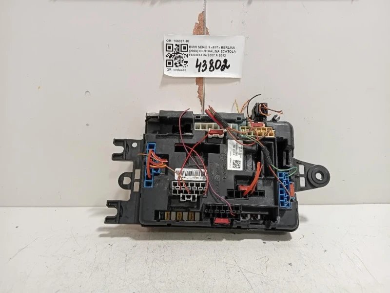 Centralina Scatola Fusibili 106887-10 Bmw Serie 1 E87 Berlina 2005