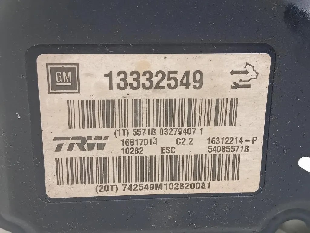 Pompa ABS ANT 13332549 Opel Insignia A 2009