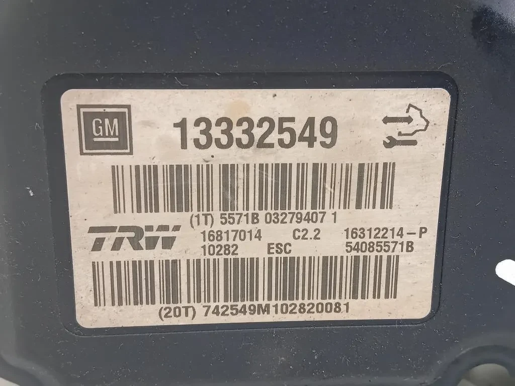 Pompa ABS ANT 13332549 Opel Insignia A 2009