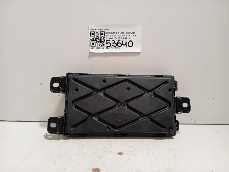 Centralina Scatola Fusibili 6135929330501 Bmw Serie 1 F20 Berlina 2012