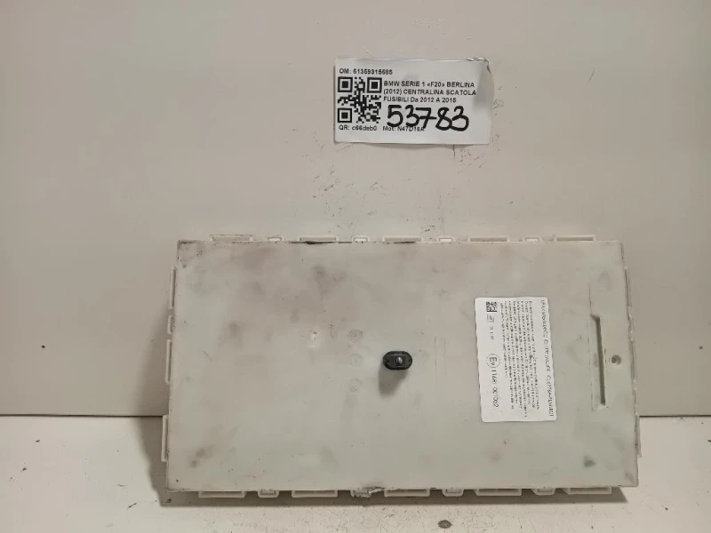Centralina Scatola Fusibili 61359315685 Bmw Serie 1 F20 Berlina 2012