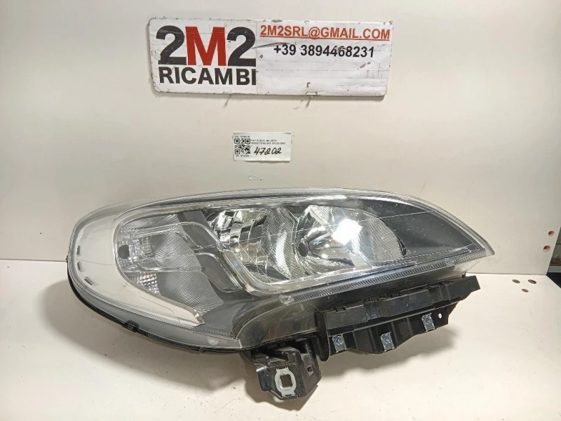 Proiettore ANT DX 10490748 Fiat Doblò III 2015