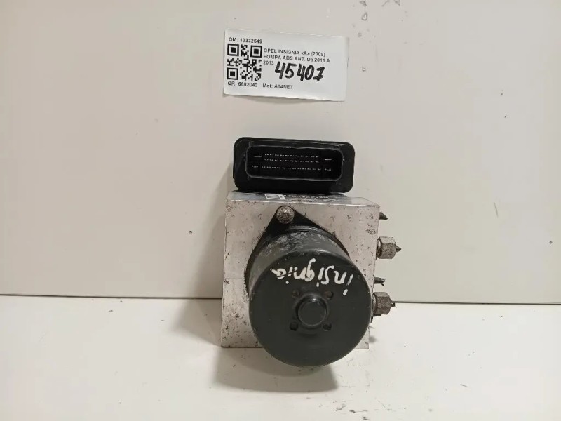 Pompa ABS ANT 13332549 Opel Insignia A 2009