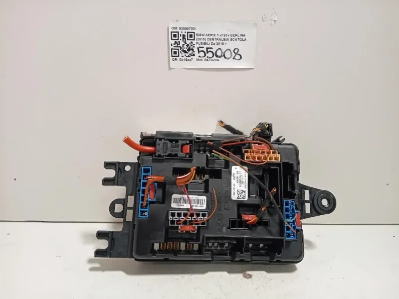 Centralina Scatola Fusibili 938907001 Bmw Serie 1 F20 Berlina 2015