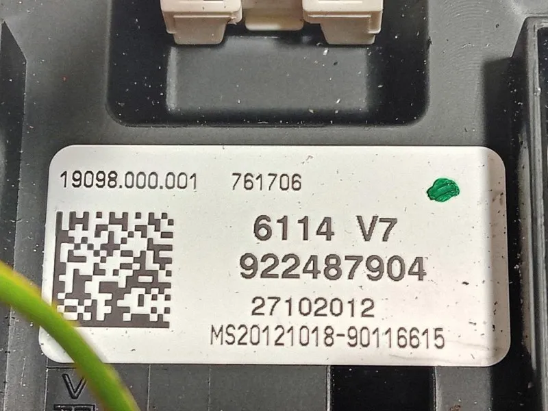 Centralina Scatola Fusibili 922487904 Bmw Serie 1 F20 Berlina 2015