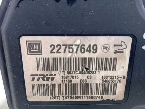 Pompa ABS ANT 22757649 Opel Insignia A 2009