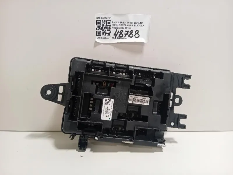 Centralina Scatola Fusibili 938907001 Bmw Serie 1 F20 Berlina 2015