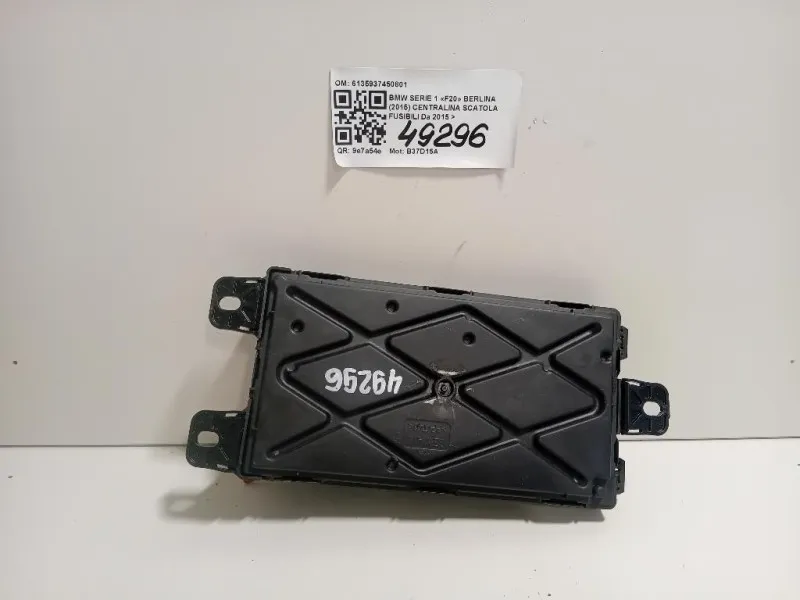Centralina Scatola Fusibili 6135937450801 Bmw Serie 1 F20 Berlina 2015