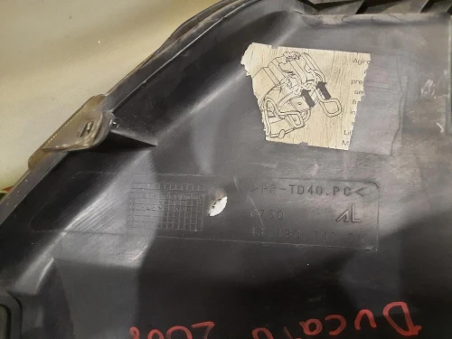 Proiettore ANT DX 43180748 Fiat Ducato 250 2007