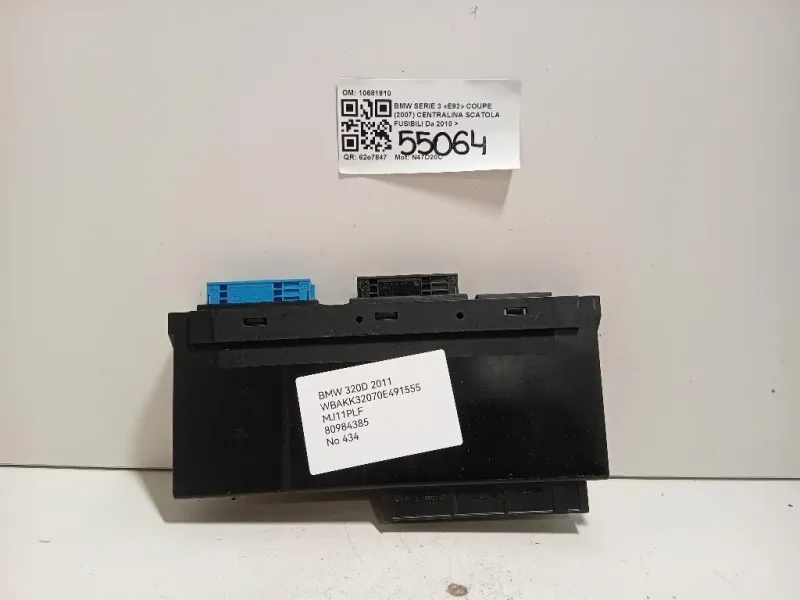 Centralina Scatola Fusibili 10681810 Bmw Serie 3 E92 Coupe 2007