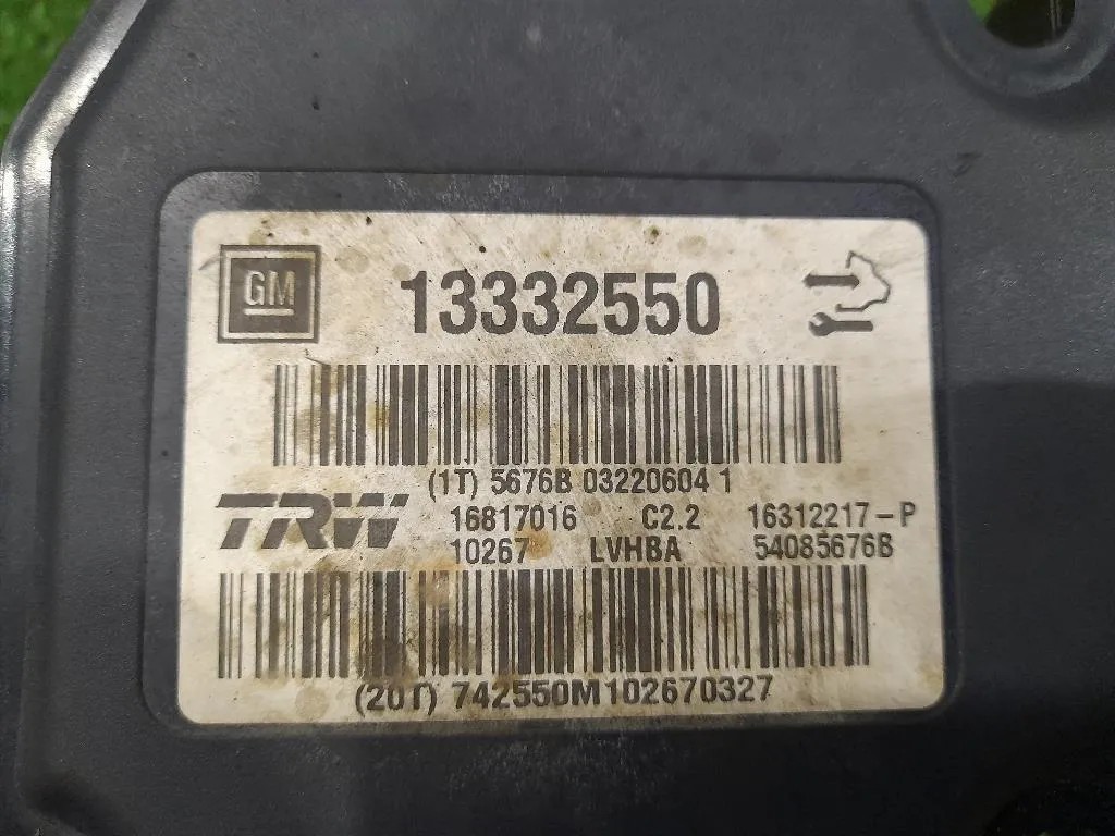 Pompa ABS ANT 13332550 Opel Insignia A 2013