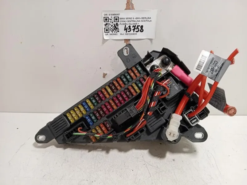 Centralina Scatola Fusibili 518956057 Bmw Serie 5 E60 Berlina 2004