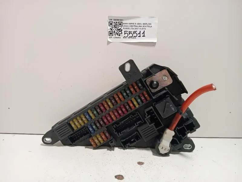 Centralina Scatola Fusibili 690661901 Bmw Serie 5 E60 Berlina 2004