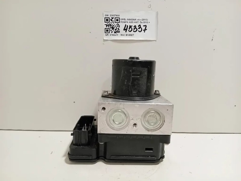 Pompa ABS ANT 22827930 Opel Insignia A 2013