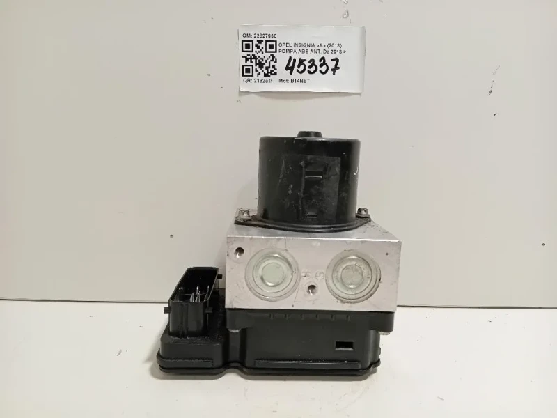 Pompa ABS ANT 22827930 Opel Insignia A 2013