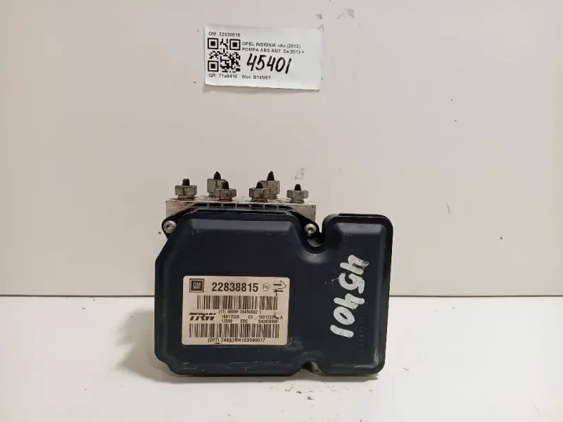 Pompa ABS ANT 22838815 Opel Insignia A 2013