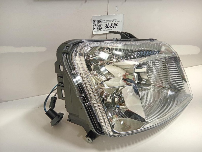 Proiettore ANT DX Fiat Panda II 2009