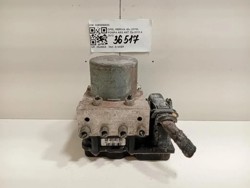 Pompa ABS ANT 0265950820 Opel Meriva B 2010