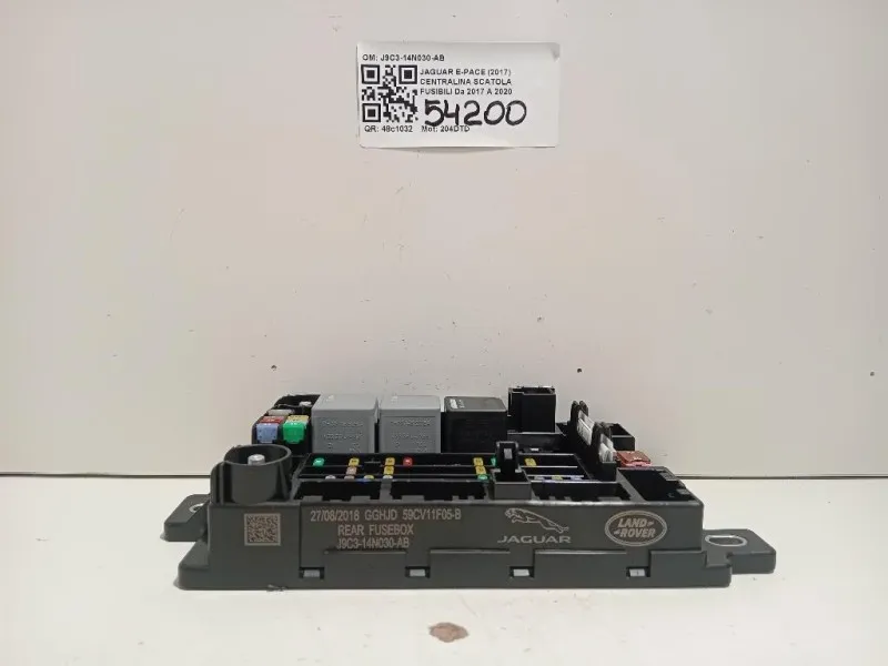 Centralina Scatola Fusibili J9C3-14N030-AB Jaguar E-pace 2017