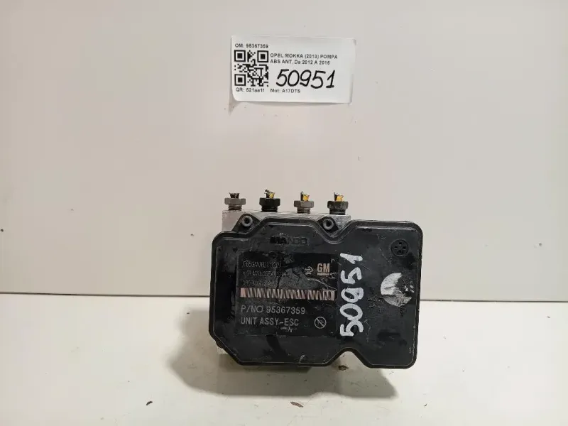 Pompa ABS ANT 95367359 Opel Mokka 2013
