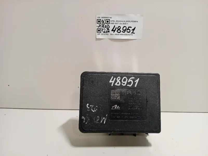 Pompa ABS ANT 9858993780 Opel Mokka B 2020