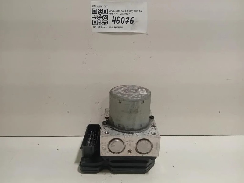 Pompa ABS ANT 42403007 Opel Mokka X 2016