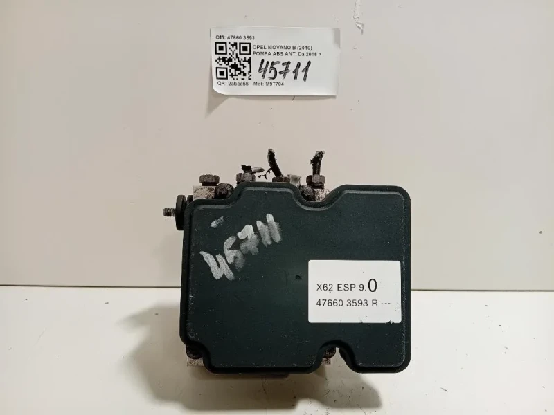 Pompa ABS ANT 47660 3593 Opel Movano B 2010
