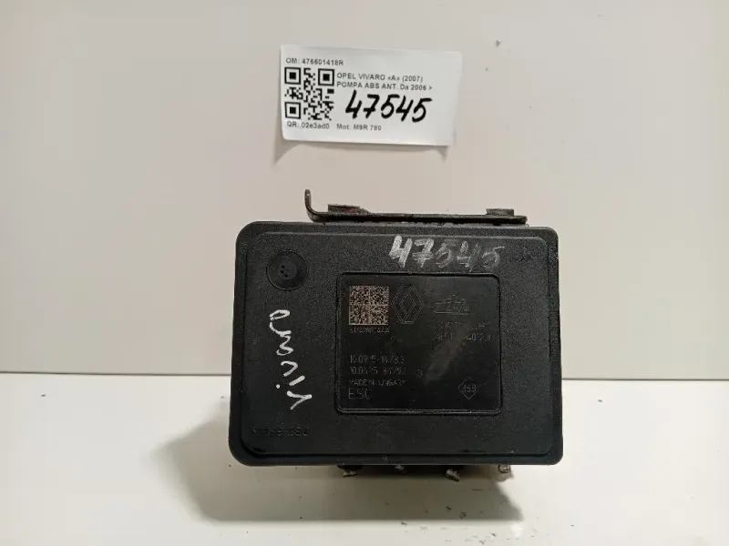 Pompa ABS ANT 476601418R Opel Vivaro A 2007