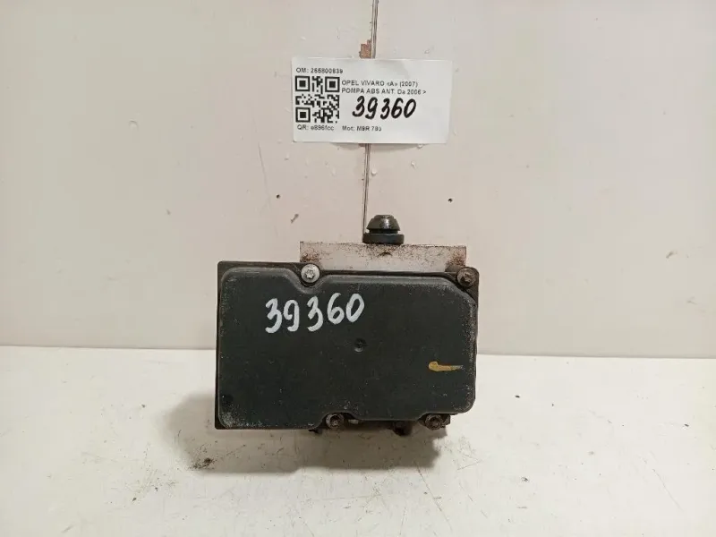 Pompa ABS ANT 265800839 Opel Vivaro A 2007