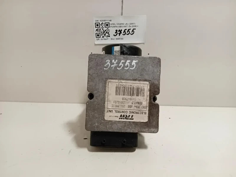 Pompa ABS ANT 8200511146 93857506 54084793B Opel Vivaro A 2007