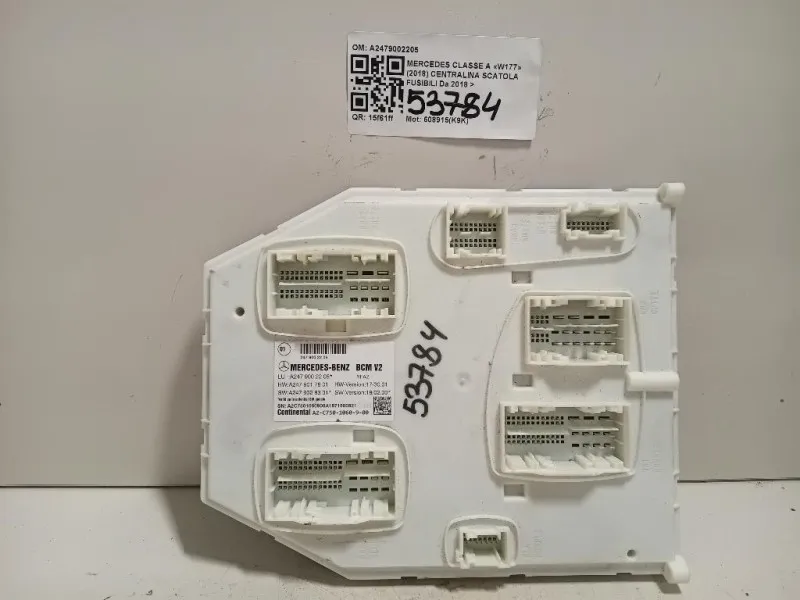 Centralina Scatola Fusibili A2479002205 Mercedes Classe A W177 2018