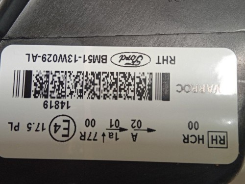 Proiettore ANT DX BM51-13W029-AL Ford Focus IV 2014