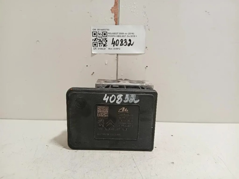 Pompa ABS ANT 9814482780 Peugeot 2008 I 2016