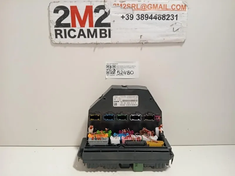 Centralina Scatola Fusibili A2129006924 Mercedes Classe E W212 2009