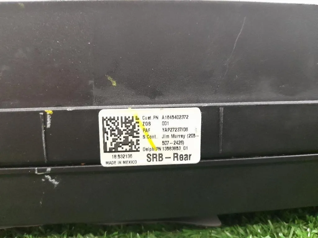 Centralina Scatola Fusibili A1645402372 Mercedes Classe R W251 2006