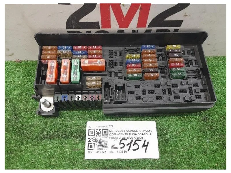 Centralina Scatola Fusibili A1645402372 Mercedes Classe R W251 2006