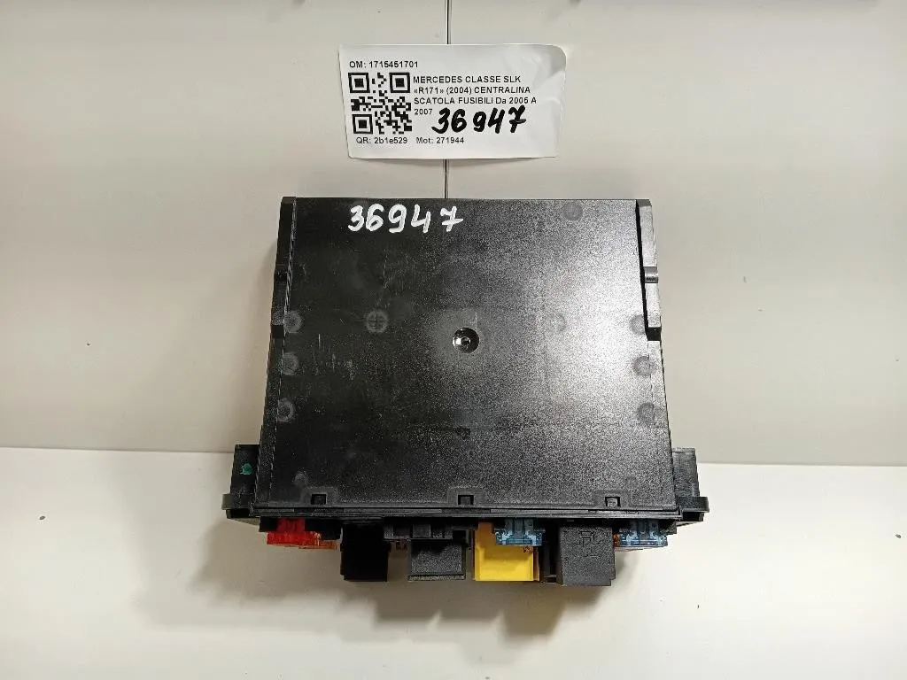 Centralina Scatola Fusibili 1715451701 Mercedes Classe SLK R171 2004