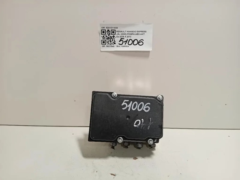 Pompa ABS ANT 8201011838 Renault Kangoo Express III 2008